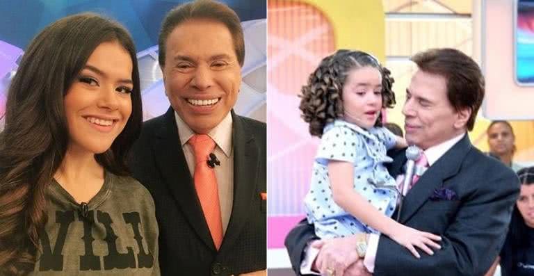 Maisa e Silvio Santos - Reprodução / Instagram