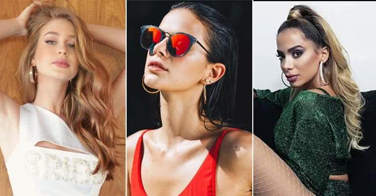 Marina Ruy Barbosa, Bruna Marquezine e Anitta - Reprodução/Instagram