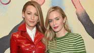 Blake Lively e Emily Blunt no desfile de Michael Kors - Getty Images