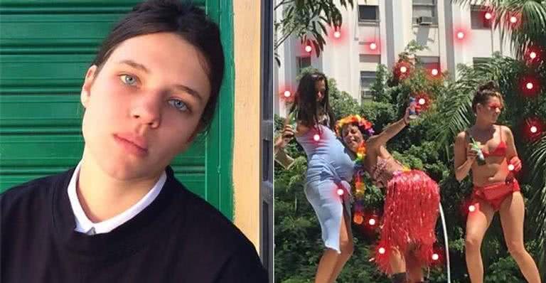 Bruna Linzmeyer: críticas após foto no carnaval - Reprodução