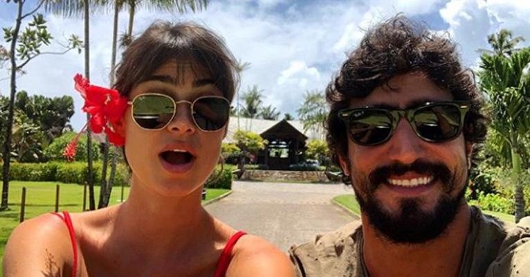 Thaila Ayala e Renato Góes: romance em Pernambuco - Reprodução/Instagram