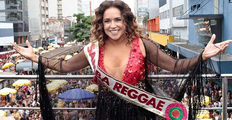 Daniela Mercury arrasta uma multidão no encerramento do carnaval em São Paulo - Rafael Cusato/Brazil News