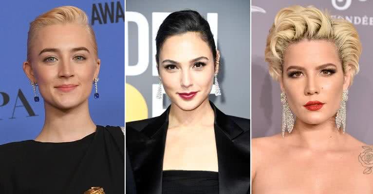 Saoirse Ronan, Gal Gadot e Halsey - Getty Images