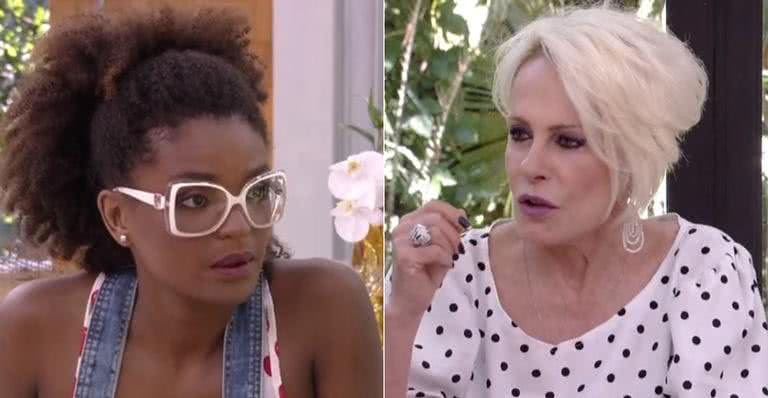 Nayara e Ana Maria Braga - TV Globo/Reprodução