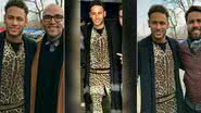 Neymar com seu look animal print - Instagram/Reprodução