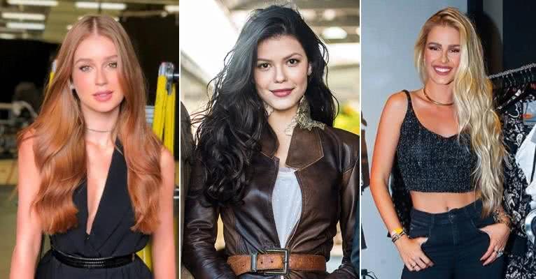 Marina Ruy Barbosa, Vitória Strada e Yasmin Brunet - Reprodução/Instagram/Divulgação/TV Globo