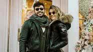 Aline Gotschalg e Geraldinho Souto em Londres - Instagram/Reprodução