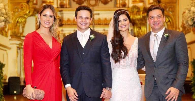 Thyane Dantas, Matheus, Paula Aires e Wesley Safadão - Manuela Scarpa / BrazilNews