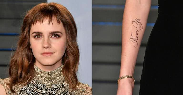 Emma Watson brinca sobre erro em tatuagem - Getty Images