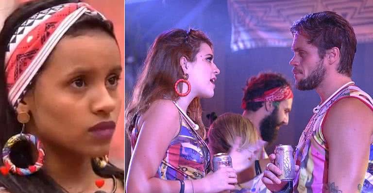 Gleici, Ana Clara e Breno no BBB18 - TV Globo/Reprodução