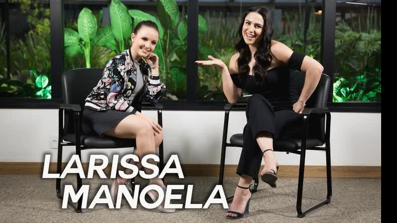 Larissa Manoela e Mariah Ruibal - reprodução