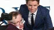 Eddie Redmayne e Stephen Hawking - Getty Images