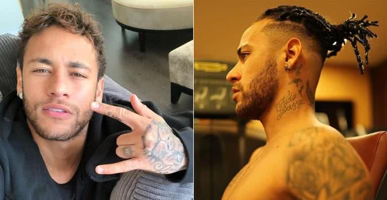 Neymar exibe novo visual e adota dread nos cabelos - Reprodução/Instagram