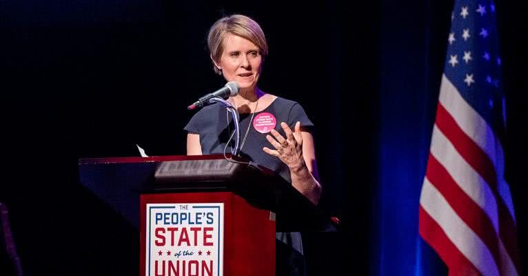 Cynthia Nixon lança candidatura para o governo de NY - Getty Images