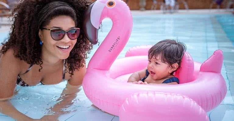 Juliana Alves e a filha, Yolanda - Dani Badaró