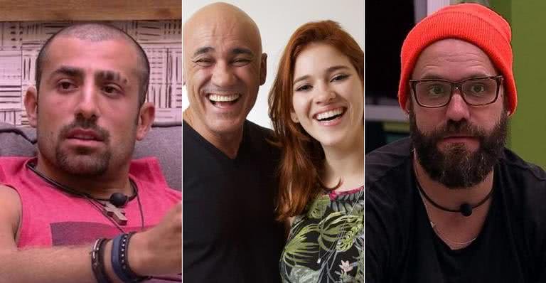 BBB18: Caruso, família Lima e Kaysar se enfrentam no paredão - Divulgação/ Reprodução/ TV Globo