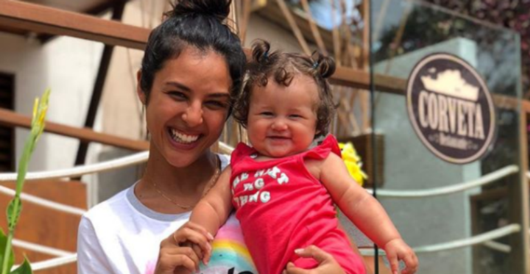 Yanna Lavigne e a filha, Madalena - Reprodução Instagram