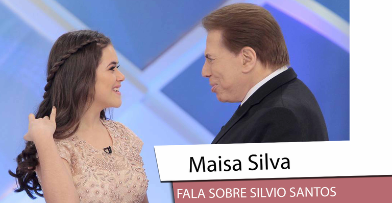 Maisa Silva e Silvio Santos - reprodução/instagram