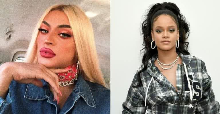 Rihanna curte vídeo de Pabllo Vittar: "Passada" - Reprodução/Instagram/ Getty Images