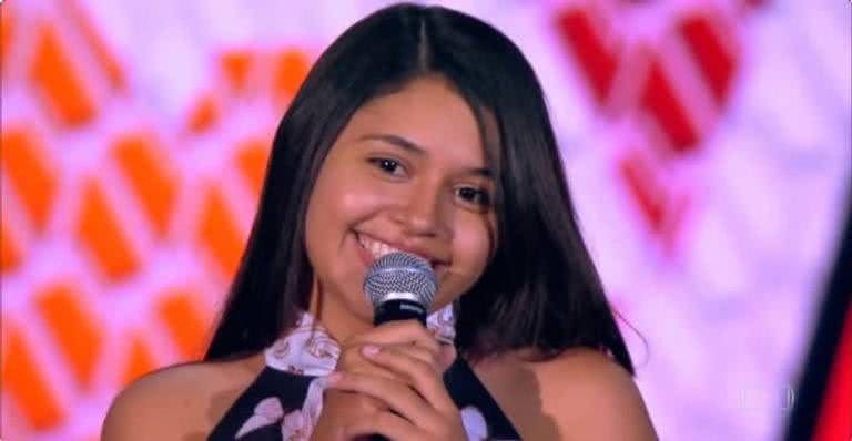 Eduarda Brasil, vencedora do The Voice Kids - Rede Globo/ Divulgação