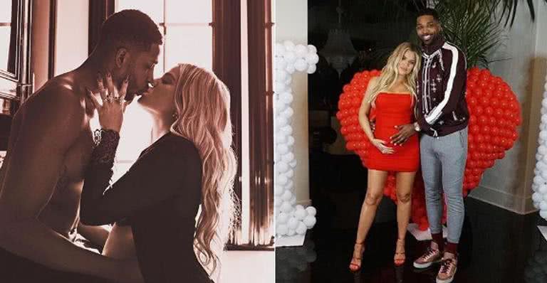 Khloe Kardashian e Tristan Thompson - Reprodução/Instagram