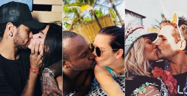 Casais comemoram o dia do beijo - Instagram