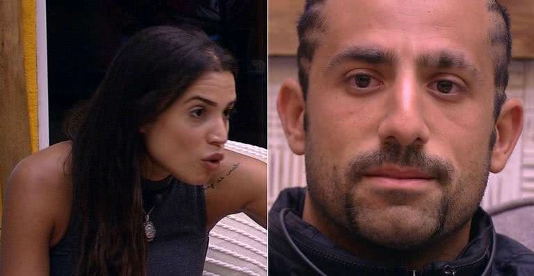 Paula e Kaysar - TV Globo/Reprodução