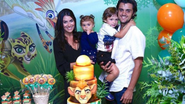 Felipe Simas e Mariana Uhlmann comemoram aniversário de 4 anos do filho - Thaís Galardi/Reprodução Instagram