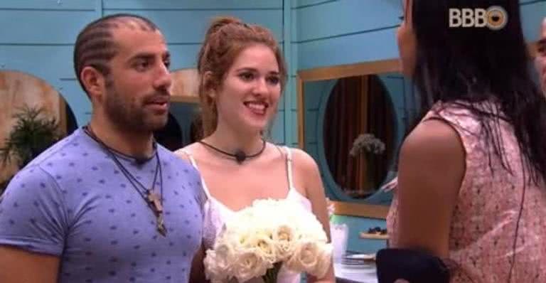 Ana Clara e Kaysar - reproduçâo/Globo