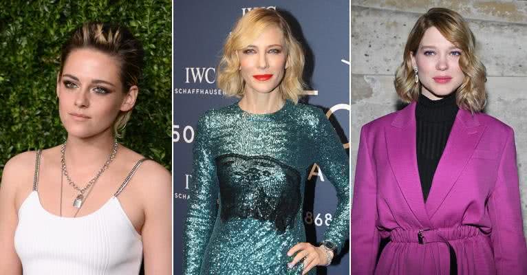 Kristen Stewart, Cate Blanchett e Léa Seydoux - Getty Images