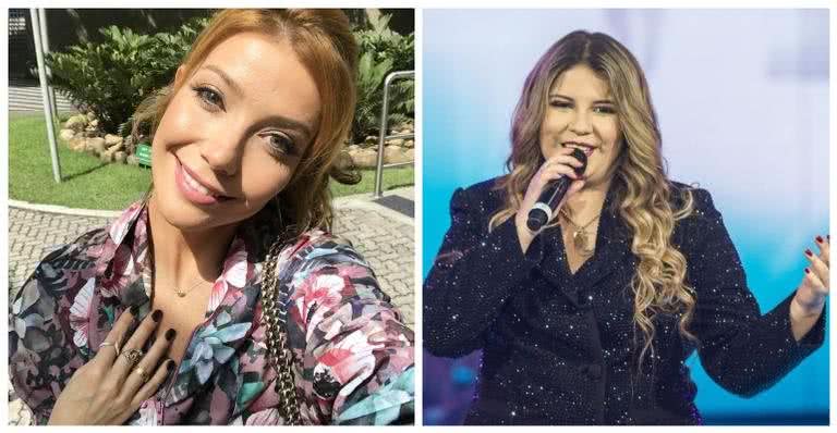 Luíza Possi e Marília Mendonça trocam mensagens em redes sociais - Reprodução/ Instagram/ AgNews