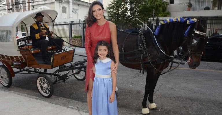 Carol Celico festeja o aniversário de sua filha caçula, Isabella - Eduardo Martins / AgNews