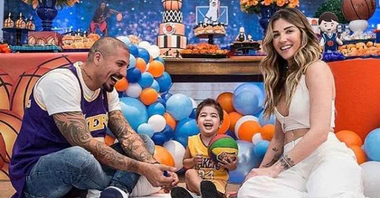 Aline Gotschalg e Fernando Medeiros fazem festa de 2 anos para o filho, Lucca - Reprodução/ Instagram/ Paula Fontes Fotografia