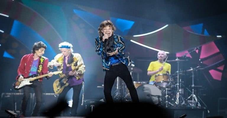 Mick Jagger no palco - AG NEWS