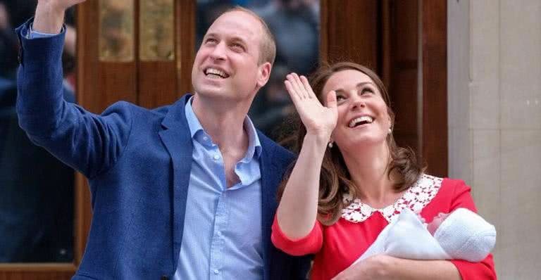 William e Kate apresentam seu terceiro filho - Reprodução/Twitter/Kensington Palace