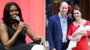 Michelle Obama quer conhecer o novo filho de Kate e William - Getty Images