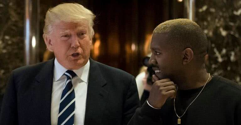 Kanye West e Donald Trump se encontram e geram especulações sobre proximidade - Getty Images