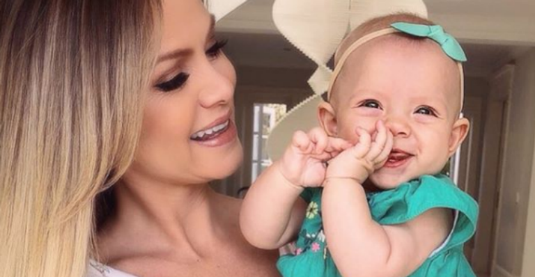 Eliana encanta com nova foto da filha, Manuela - Reprodução Instagram