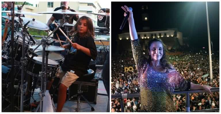 Ivete Sangalo retorna aos palcos com seu filho Marcelo - AG NEWS