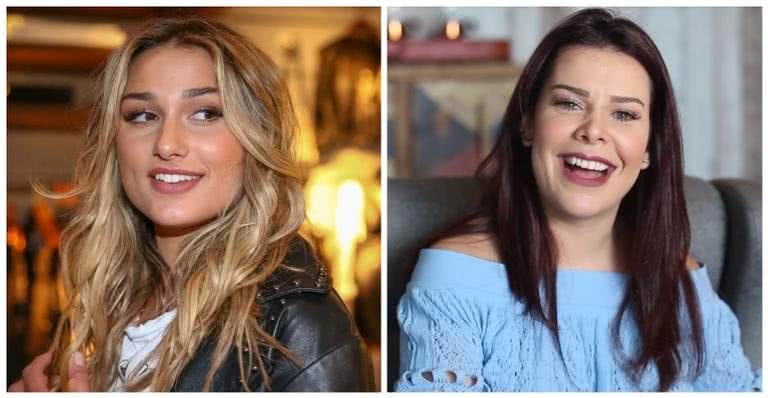 Sasha Meneghel e Fernanda Souza revelam detalhes do primeiro beijo - Reprodução/ Youtube/ Instagram