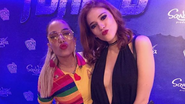 Ana Clara vai até o chão em show de Anitta - Reprodução Instagram