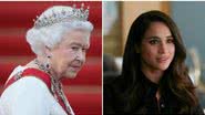 Rainha Elizabeth e Meghan Markle - Reprodução/ Getty Images