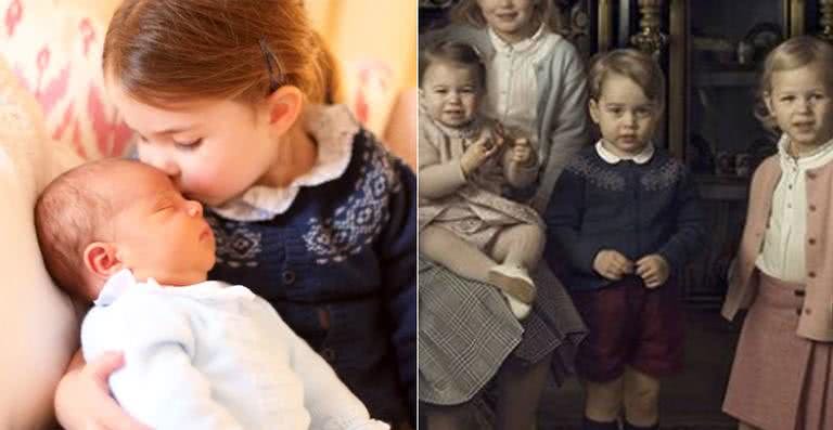 Princesa Charlotte, príncipe Louis e príncipe George - Reprodução / Instagram