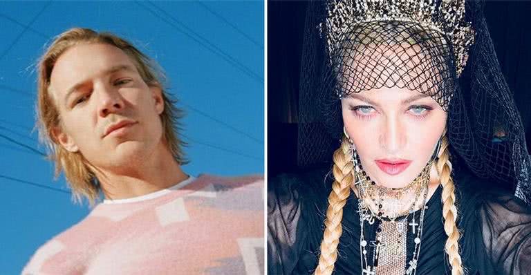 Diplo e Madonna - Reprodução/Instagram