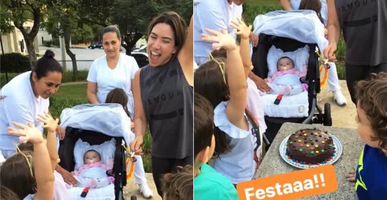 Patricia Abravanel festeja os 4 meses da filha caçula, Jane - Reprodução / Instagram