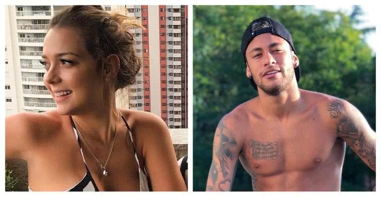 Neymar comenta foto de ex-namorada com o filho - Reprodução/ Instagram