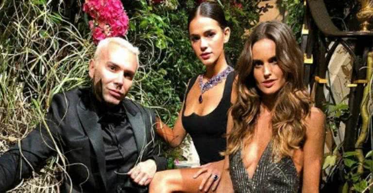 Matheus Mazzafera, Bruna Marquezine e Izabel Goulart - Reprodução/Instagram