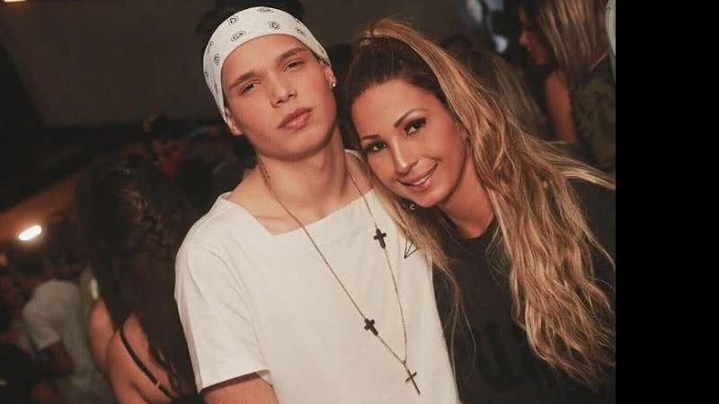 Valesca Popozuda e seu filho Mc Pablinho - Instagram / Reprodução