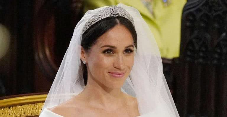 Conheça a história da tiara usada por Meghan Markle em seu casamento - Getty Images