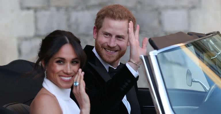 Meghan Markle troca de vestido para recepção - Getty Images